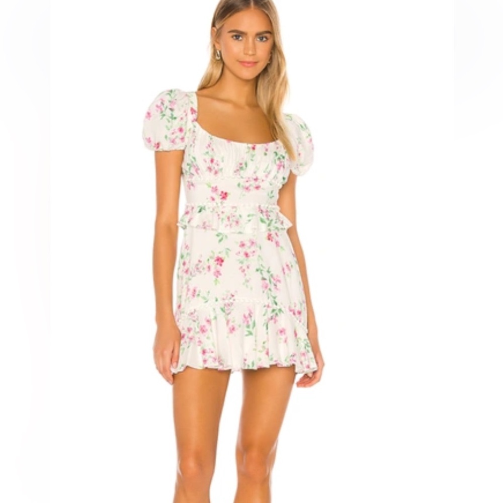 Gorgeous Sold Out online, like new Majorelle floral Lakeland minidress.